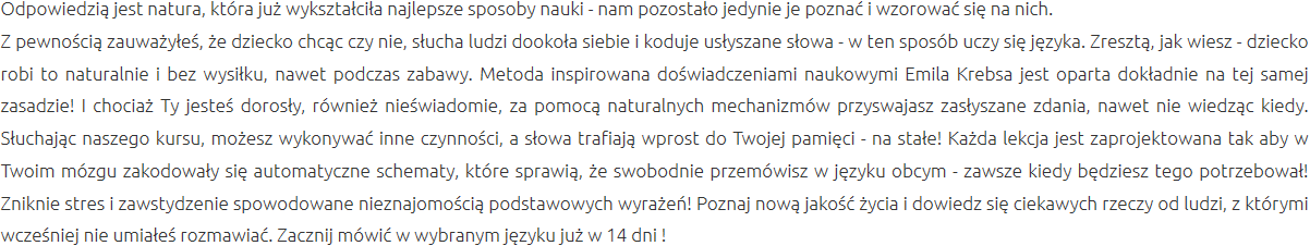Efektywna Metoda Nauki Janów Lubelski